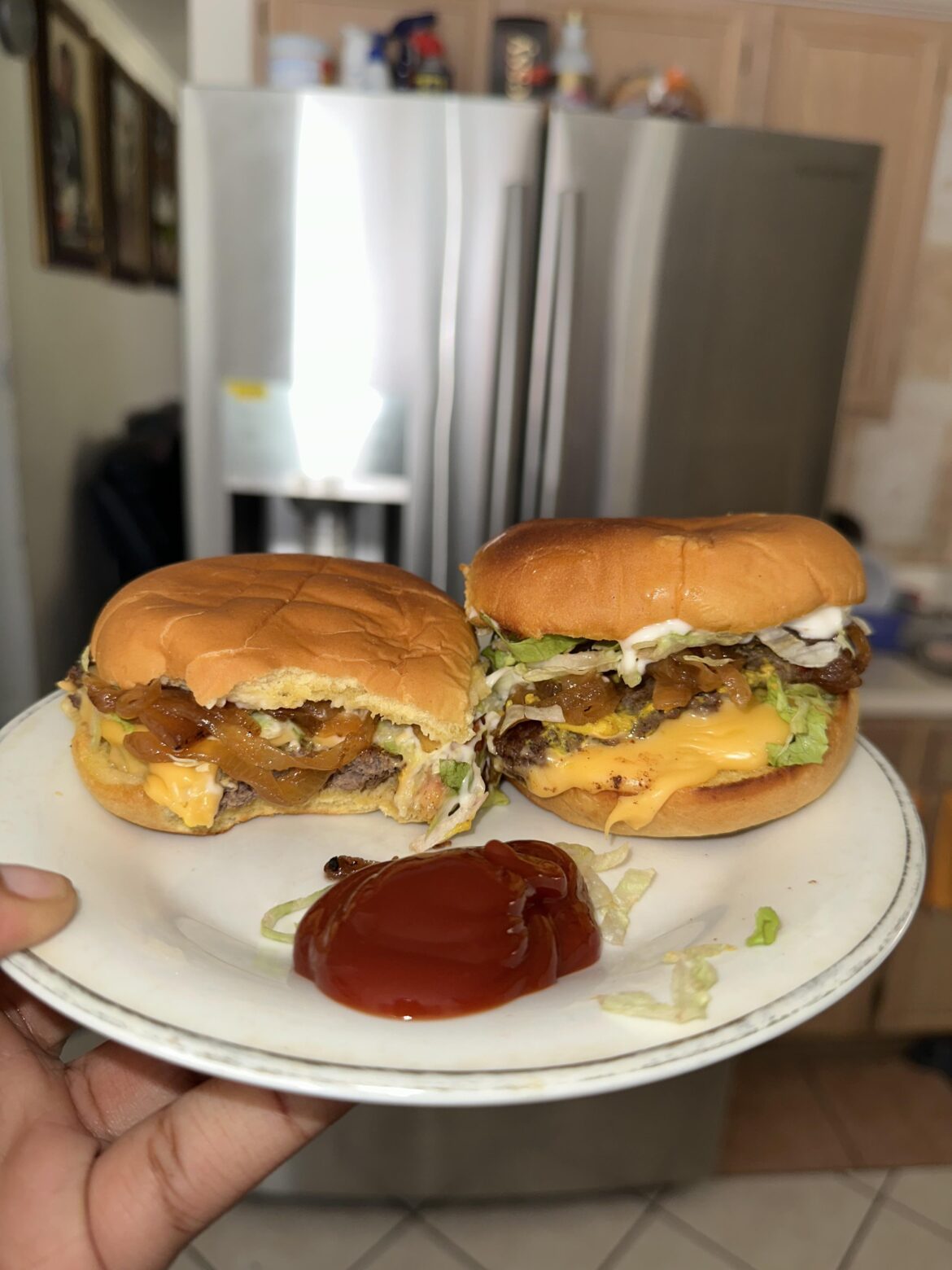 low cal in n out style burgers