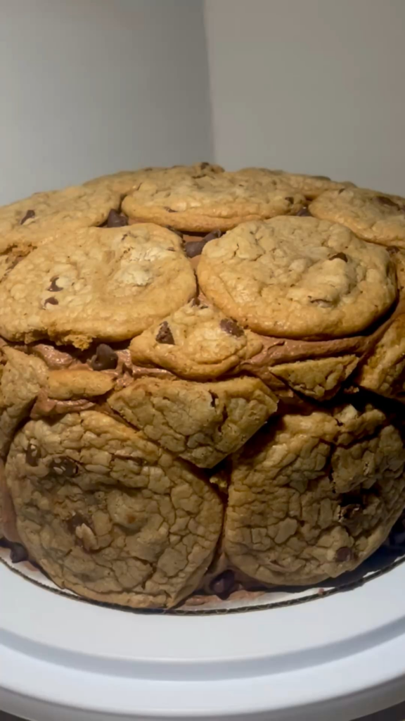 Chocolate Chip Cookie Cake!