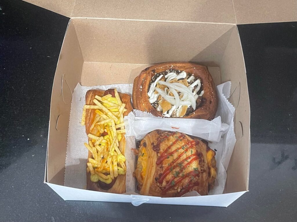 Fat Peach Bakery this morning