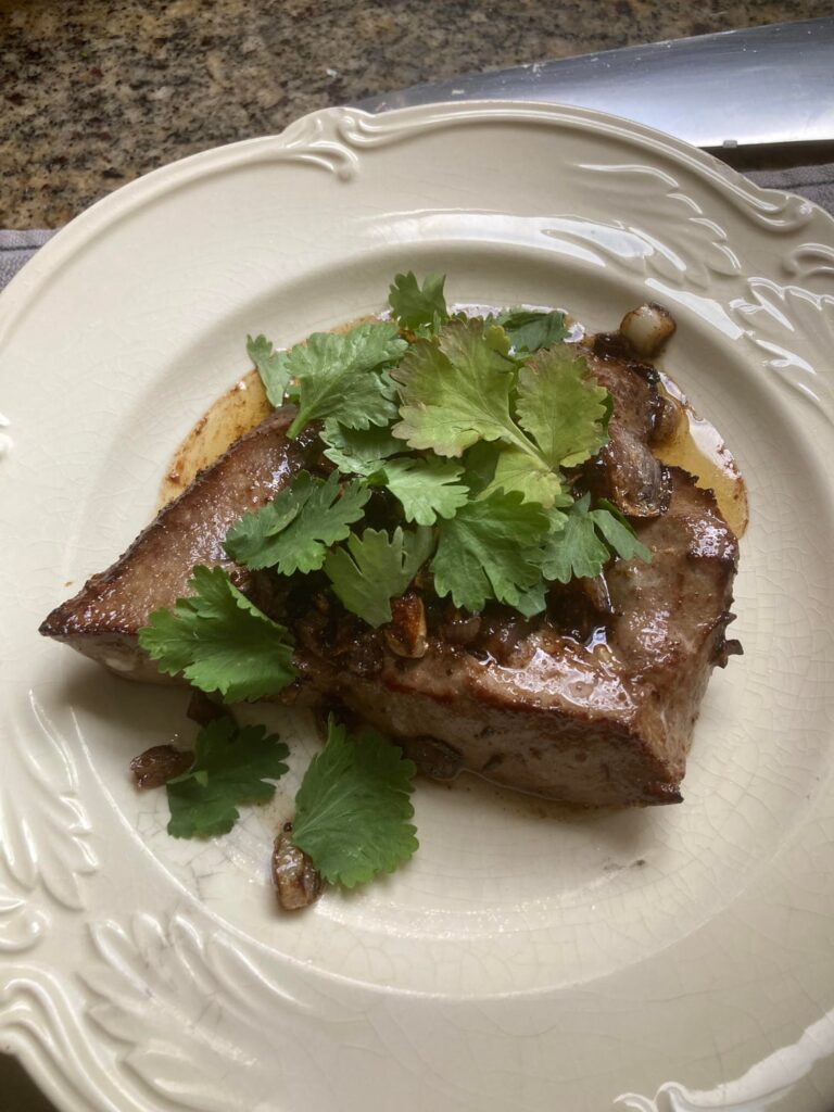 Foie de veau au vermouth blanc