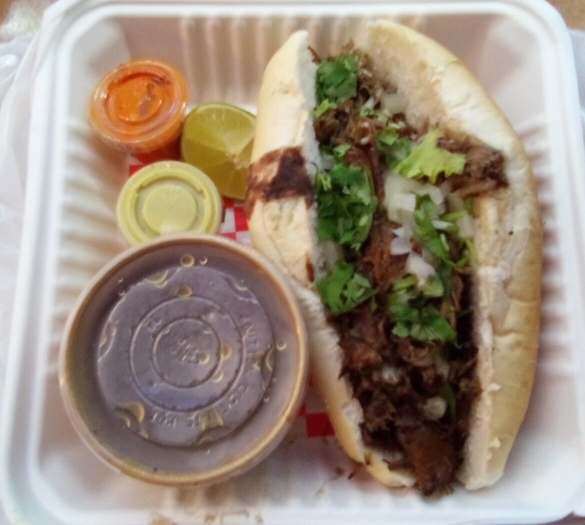 Lamb Barbacoa Torta from Balam on Lansdowne