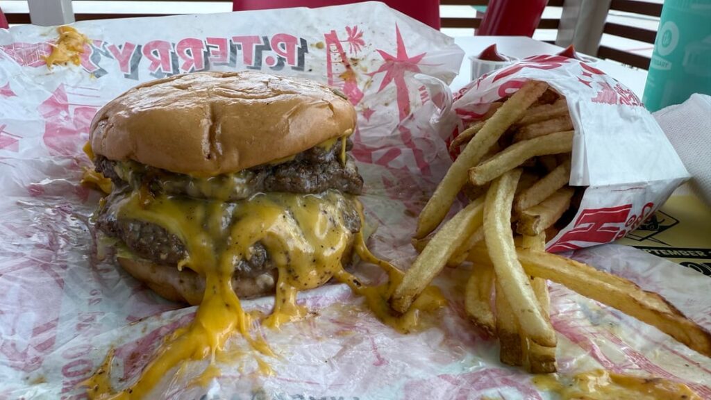 First time to visit P. Terry’s…probably not the last. First time to visit P. Terry’s…probably not the last.