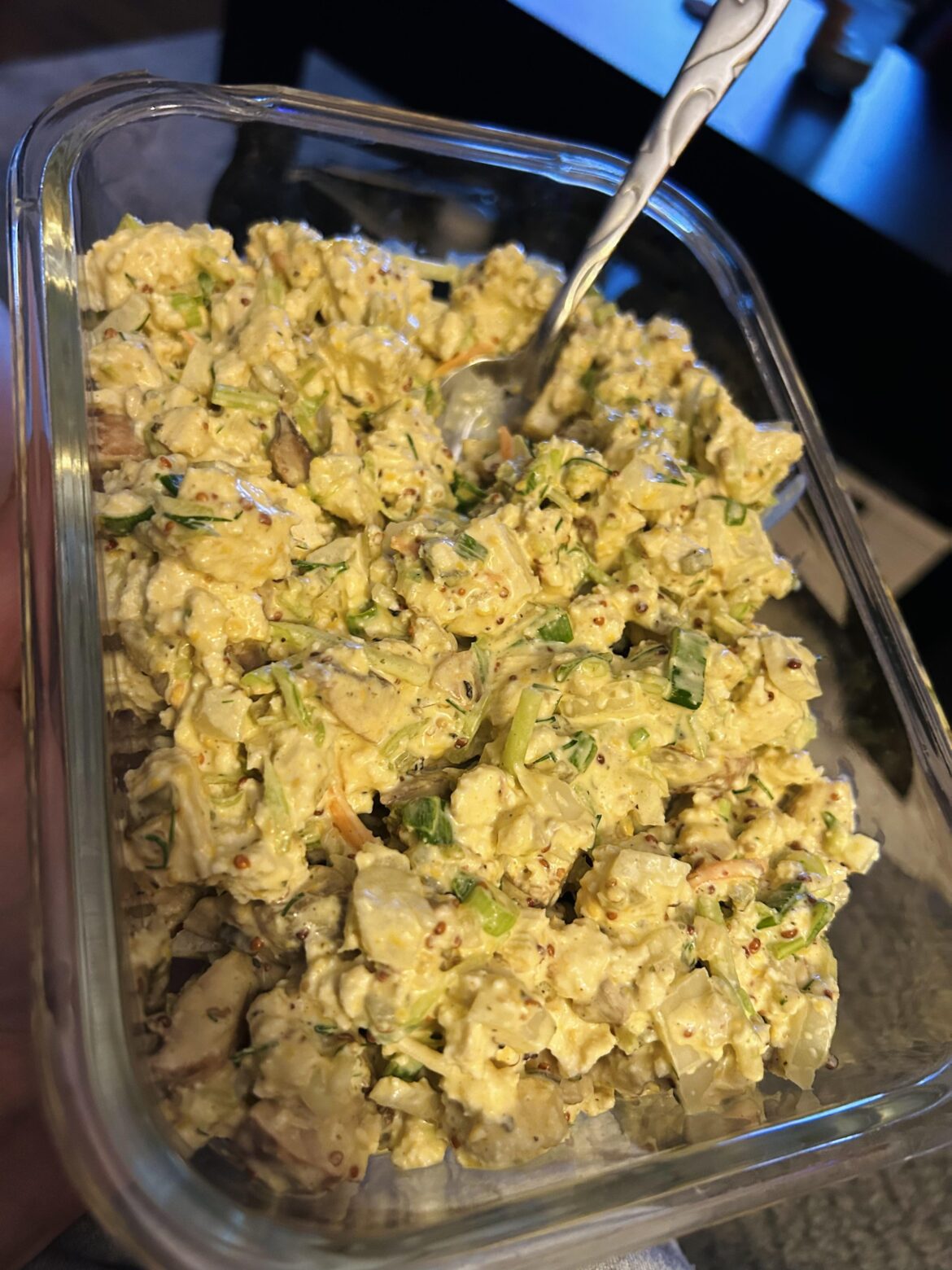 Tofu (egg) salad