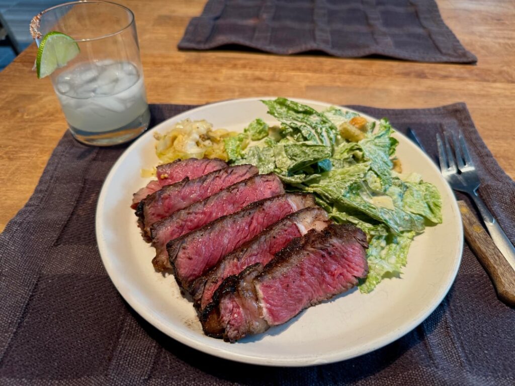 NFL is Back So I Fired Up a Ribeye