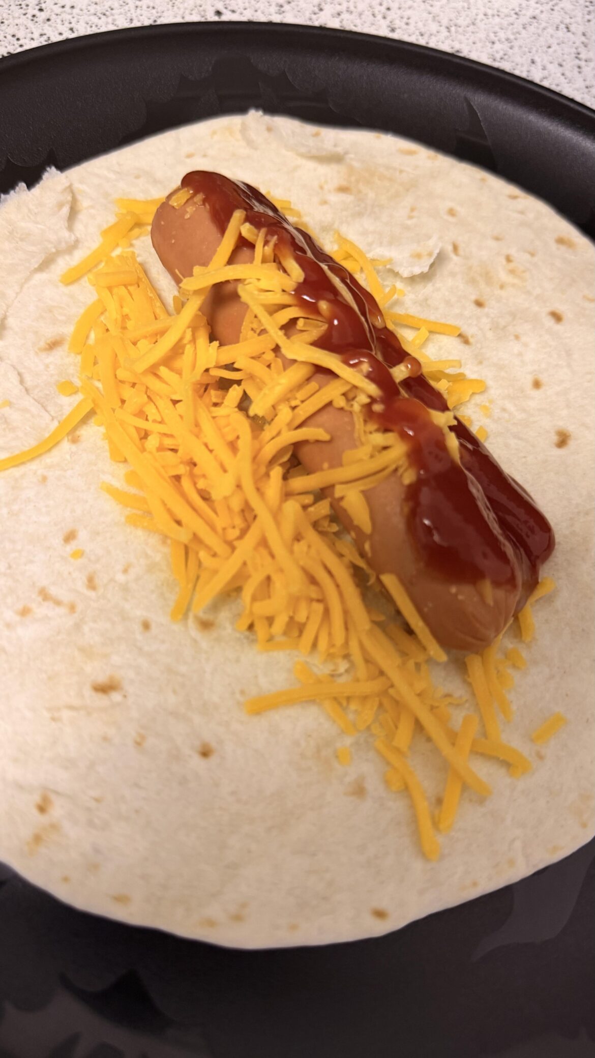 No bread but I have tortillas. 👍🏽