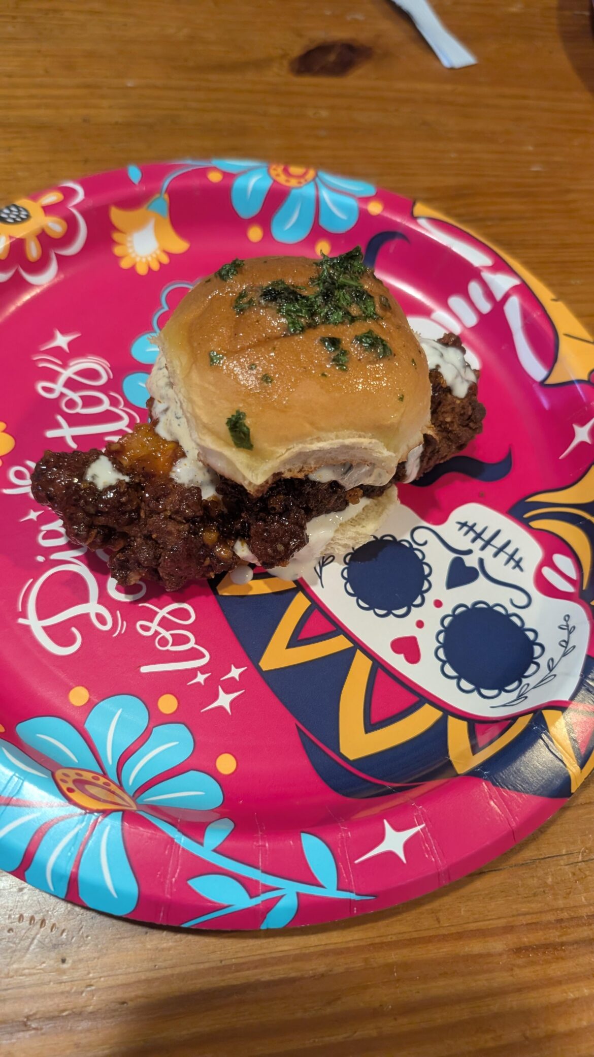 Hot hone chipotle chicken sandwich