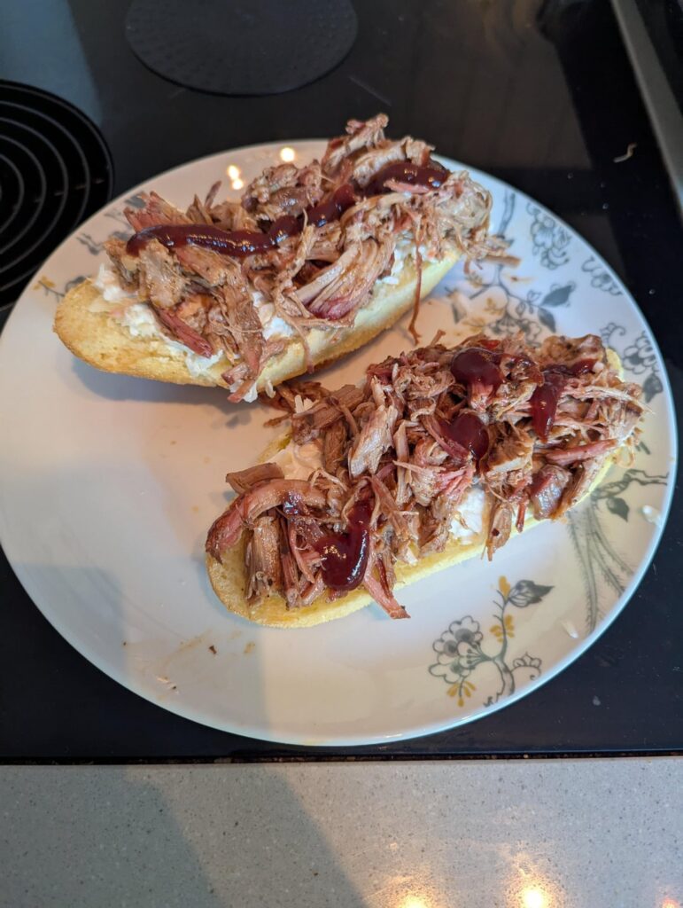 Minimax first cook pulled pork Minimax first cook pulled pork