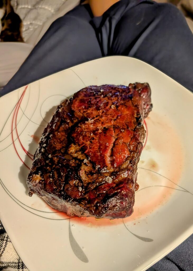 Anyone else love a smoked steak?