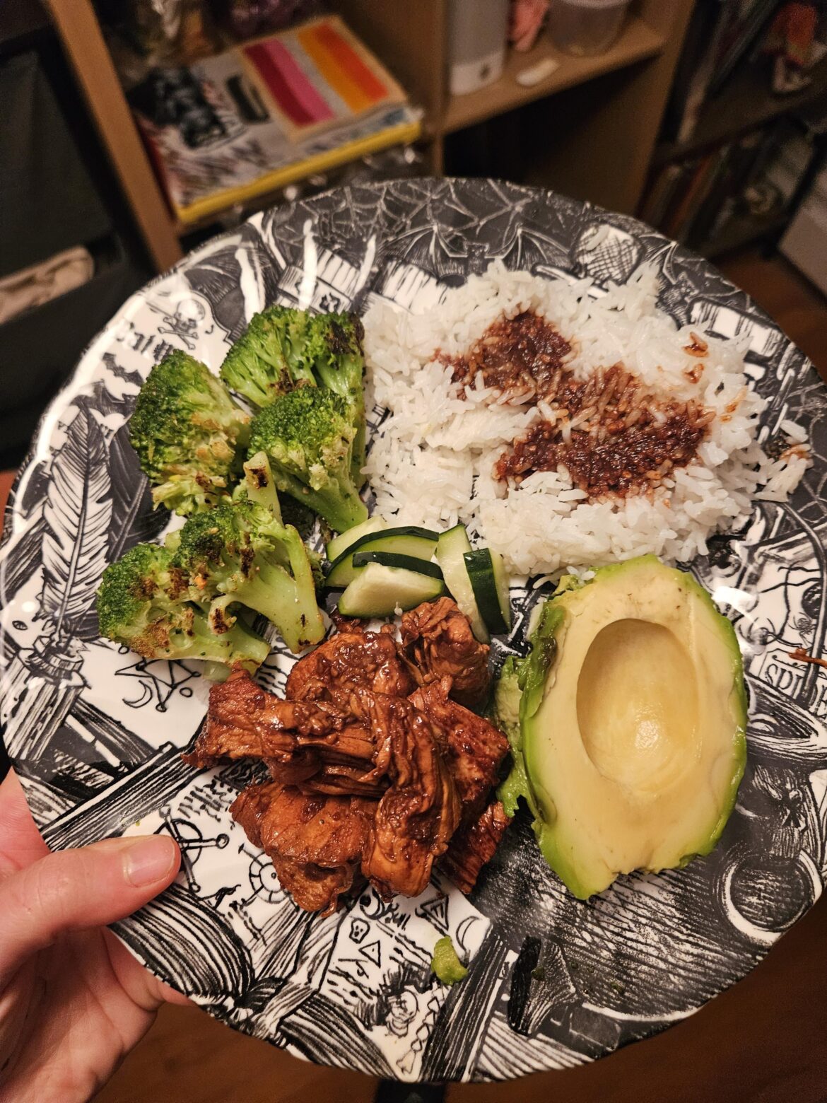 gf had dinner waiting after i had a particularly rough day at grad school