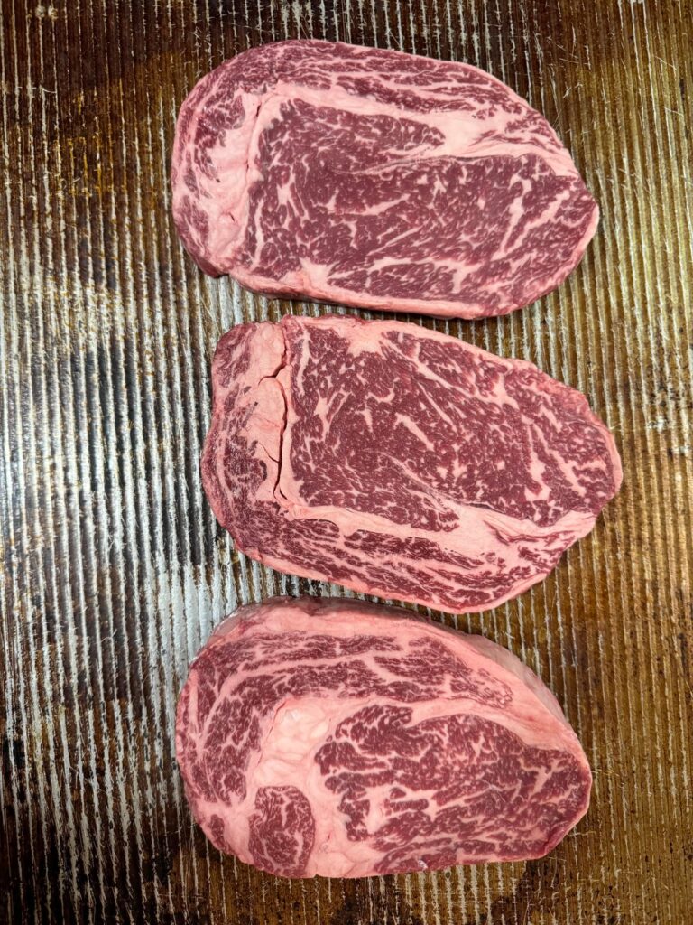 WALMART WAGYU! Because I’m white trash but fancy. I’m upper lower middle class.