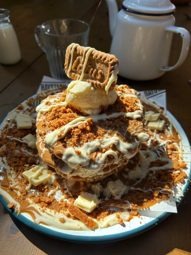Biscoff pancake stack - calories?