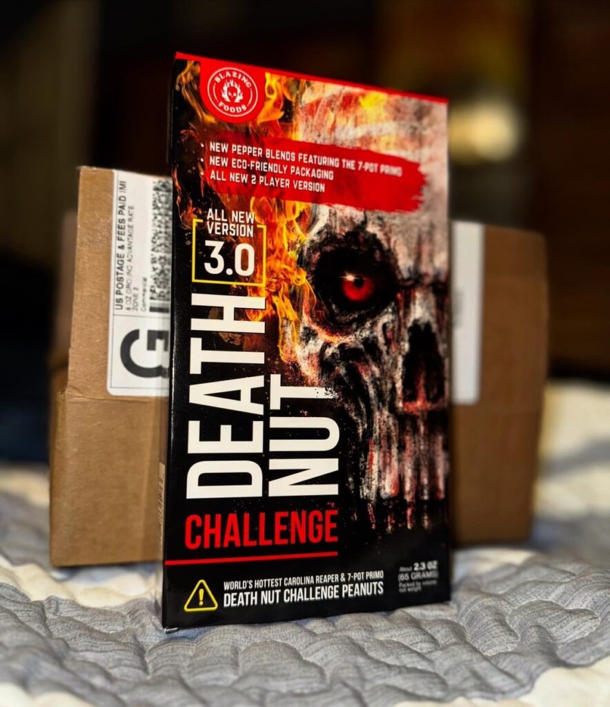 Extremely nervous to try this, I’ve done the death nut 2.0 and the 2020 one chip challenge and the 2022 one so hopefully I do okay