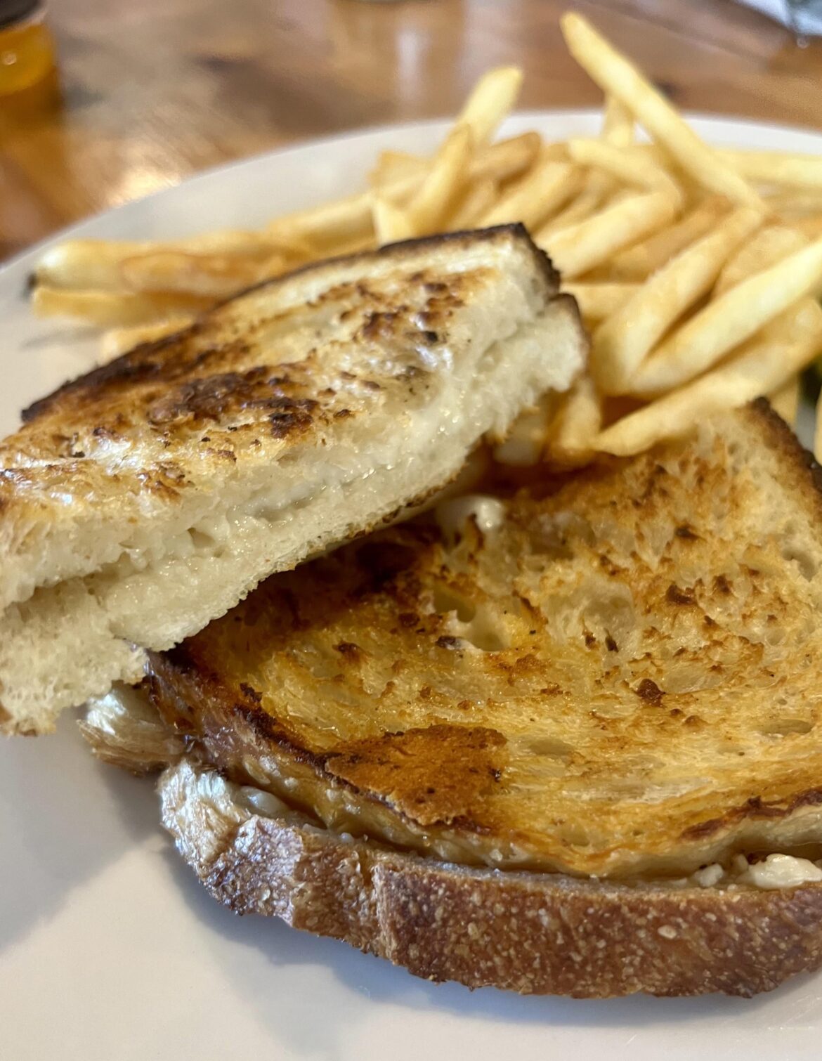 Sourdough Grilled Cheese with Goat Cheese