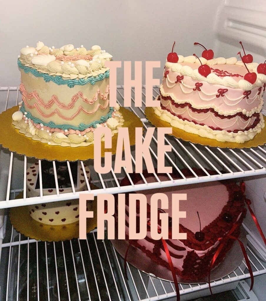My cake fridge!