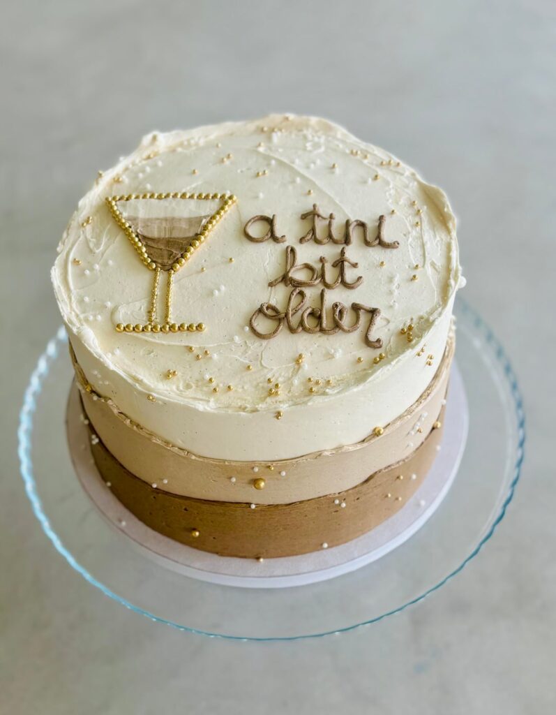 Espresso martini cake