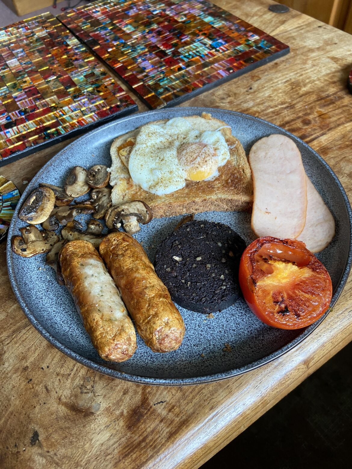 My Wife’s “healthy” full English