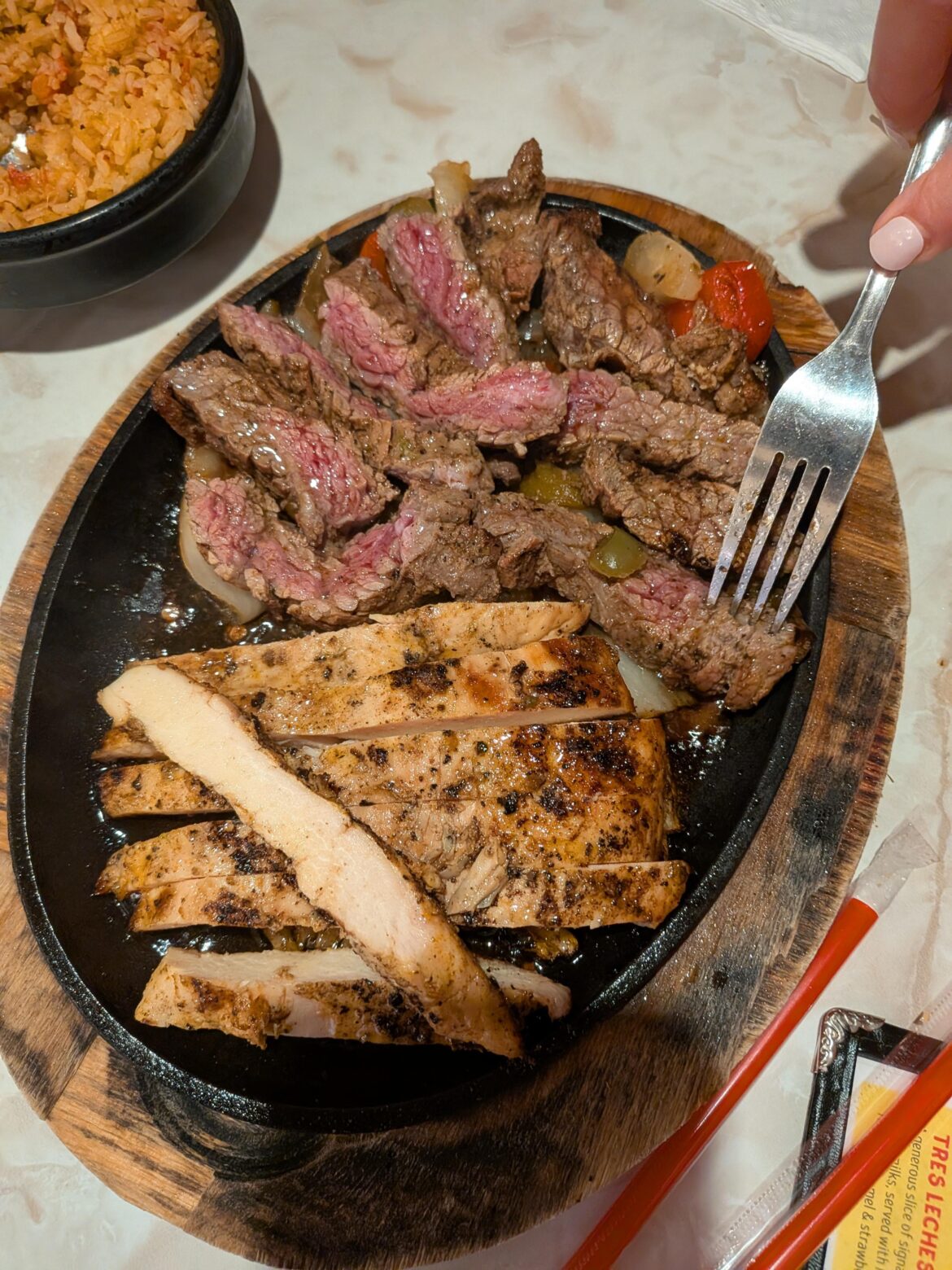 Don't sleep on the Chuy's fajitas... Just make sure to ask for medium rare!