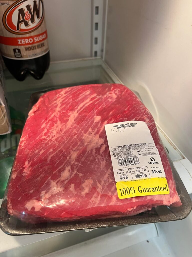 First time brisket. How’d we do?