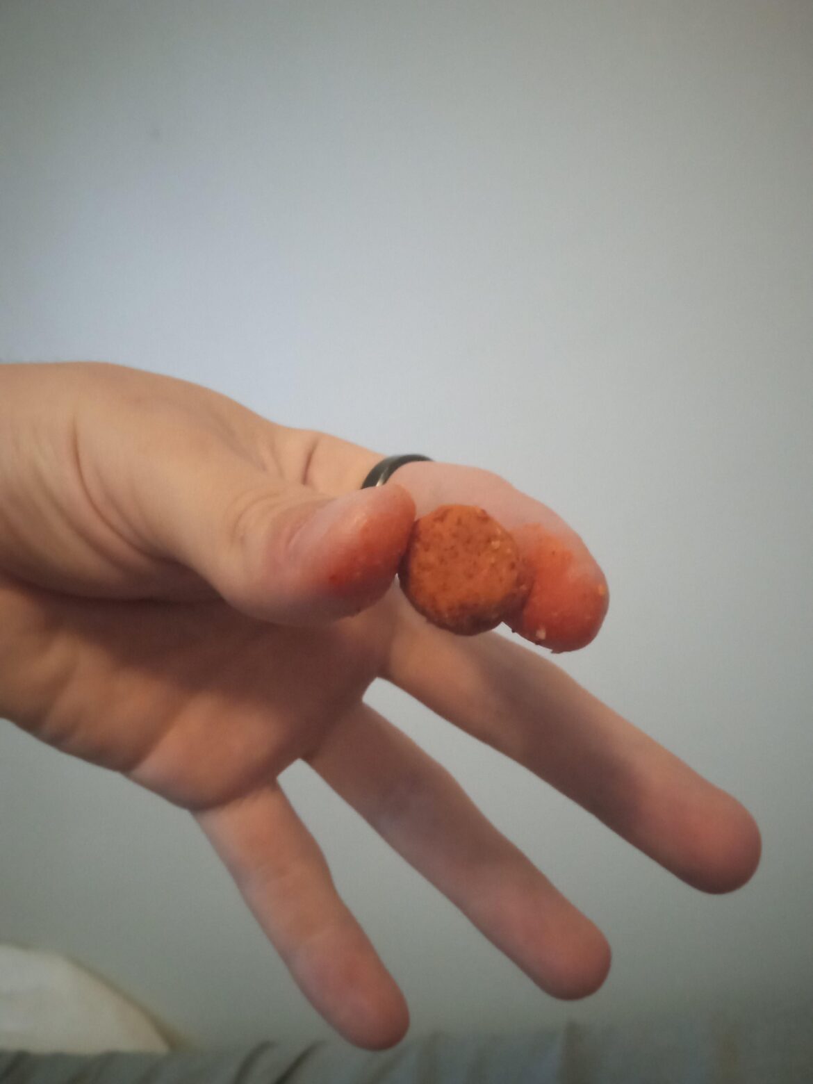 It isn't as interesting as the other posts I see here but I found one of these in my Doritos