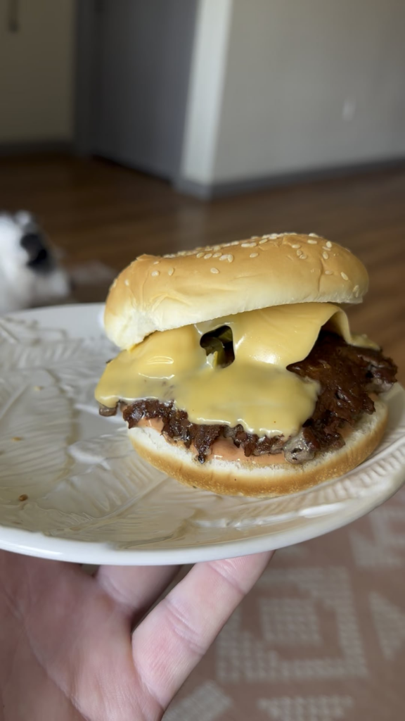 Pickled Jalapeño Smash Burger