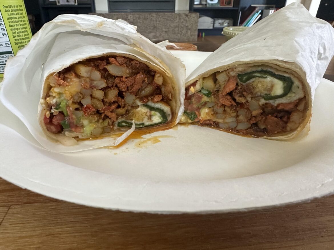Adobada & Relleno California Burrito