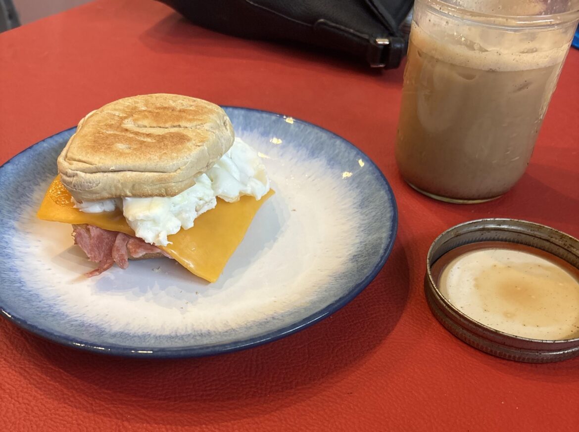 breakfast sandwich 243 cal around 30g protein