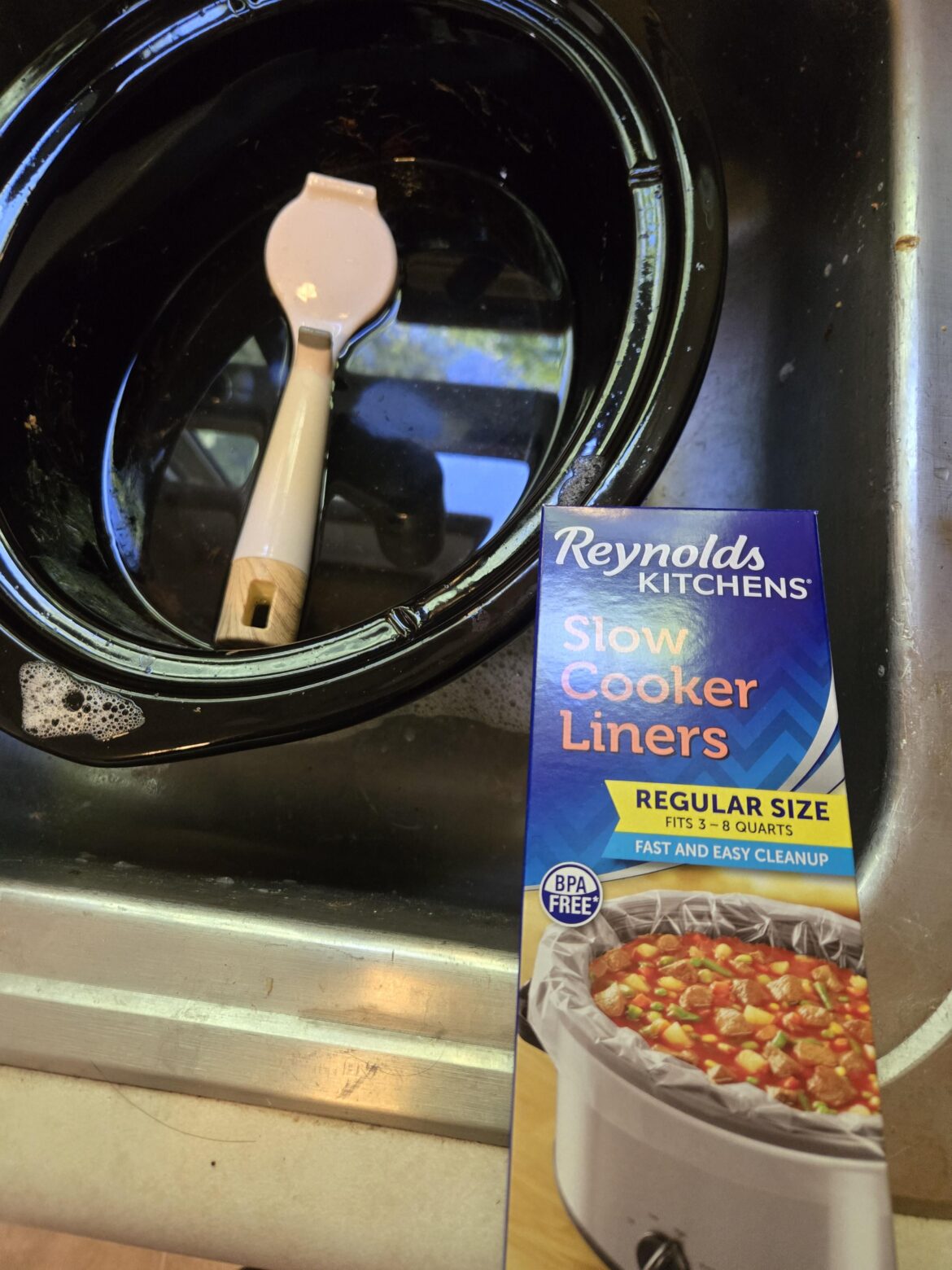 First time using a crock pot and I used a slow cooker liner as well. The meal turned out good, but the liner was burned, melted and leaked a little even though I only had it set to low. I'm confused what did I do wrong?