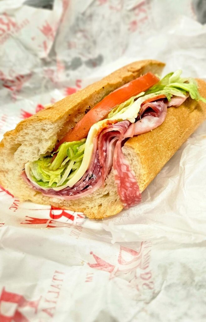 Italian Sub for my union-approved 30 minute lunch.