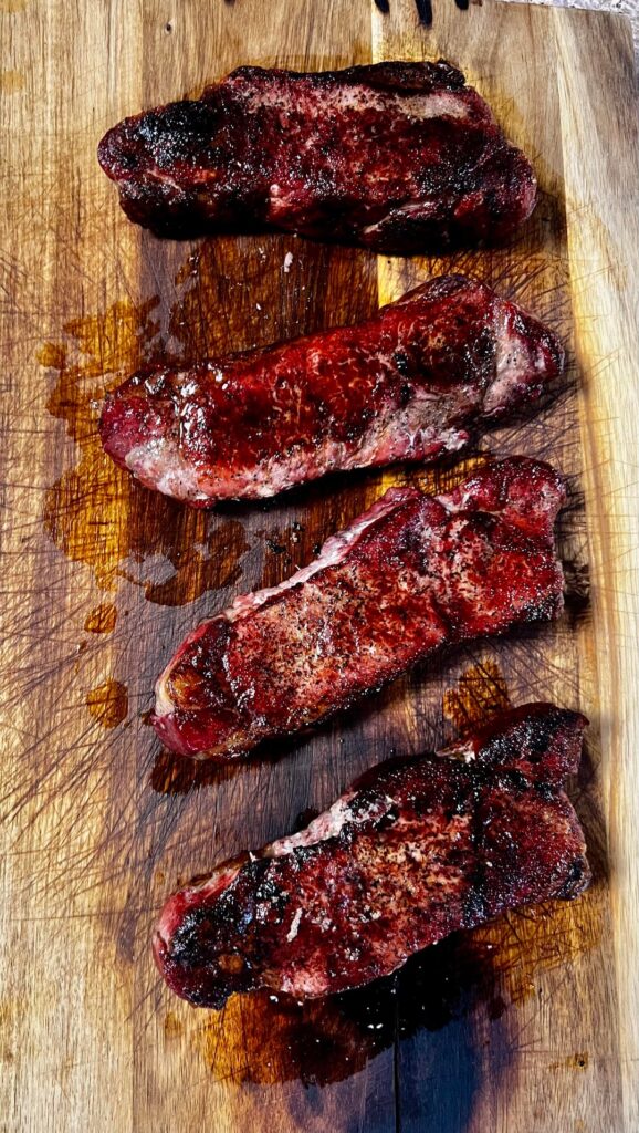 Smoked and Seared Pork Chops