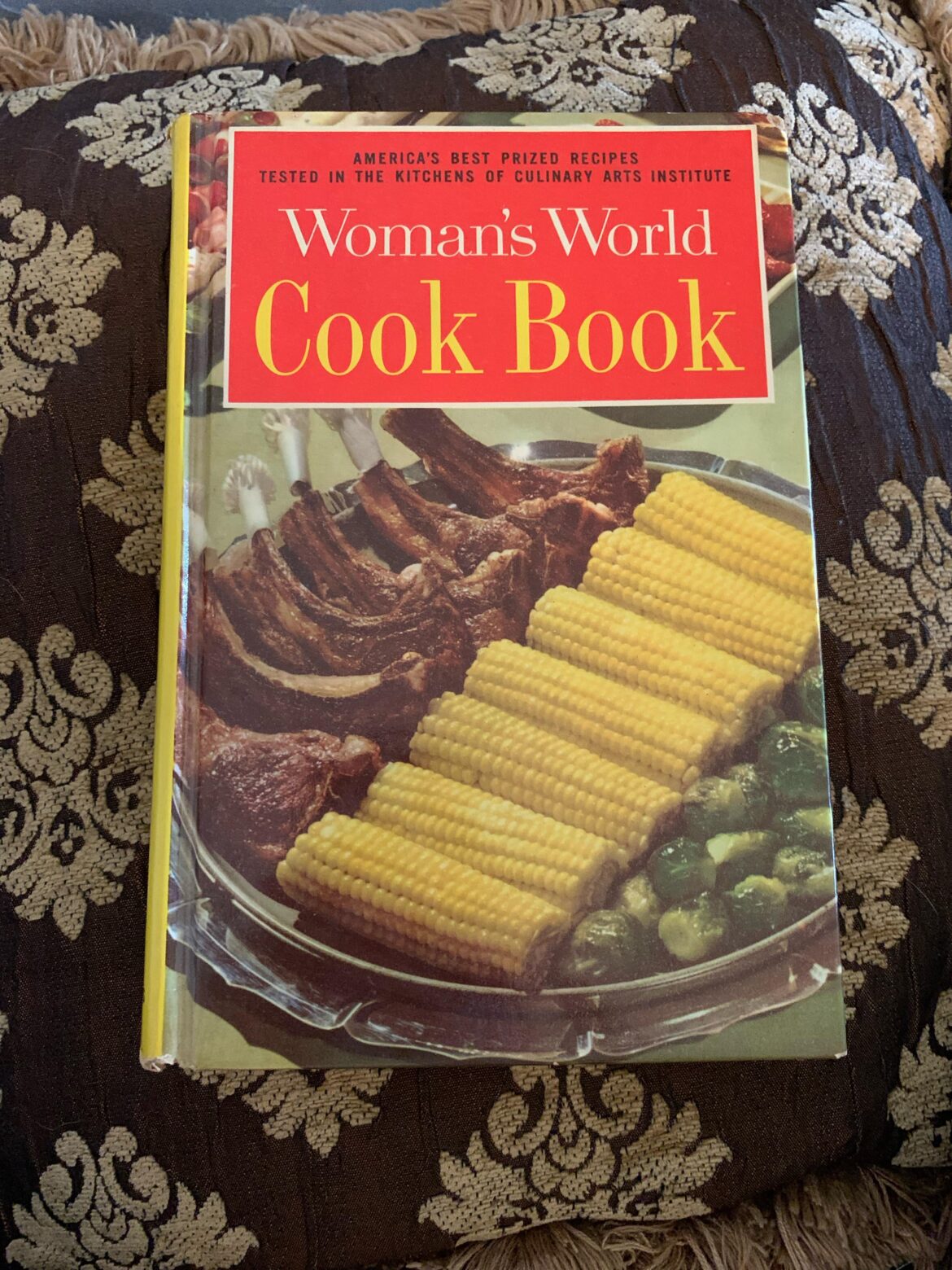 Got this at my library used book sale.  Woman’s World CookBook.  1961.  What caught my attention was the “cheese and onion sandwich.”    I have to try this.  🫠