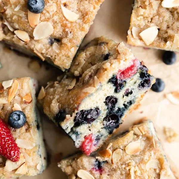 Mixed Berry Breakfast Cake | Rebecca Firsker