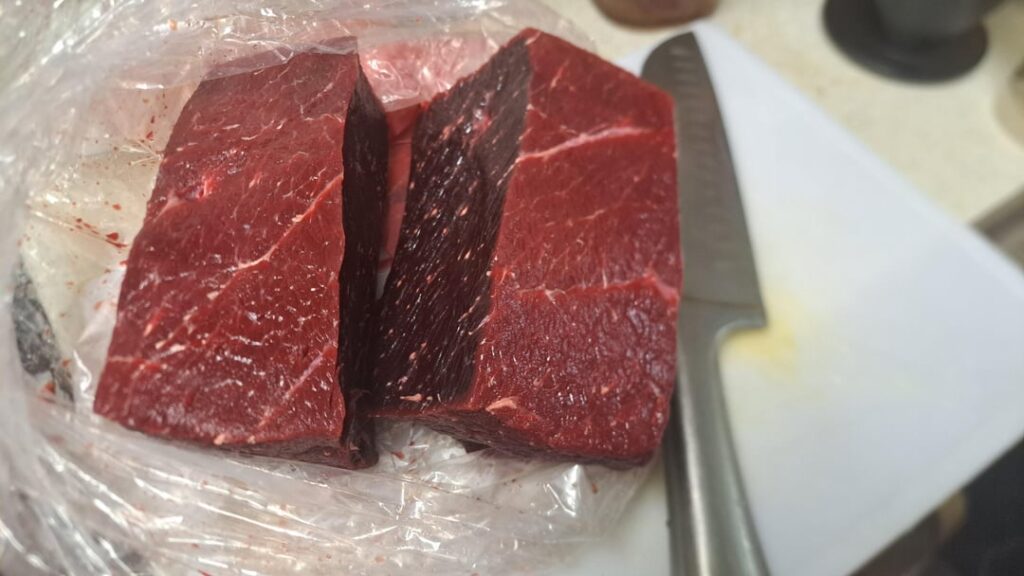 Whale sashimi, directly from northern Japan Whale sashimi, directly from northern Japan