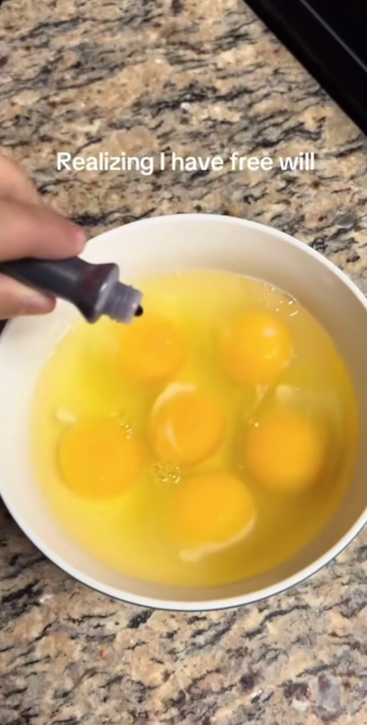 Red eggs? Atrocious.