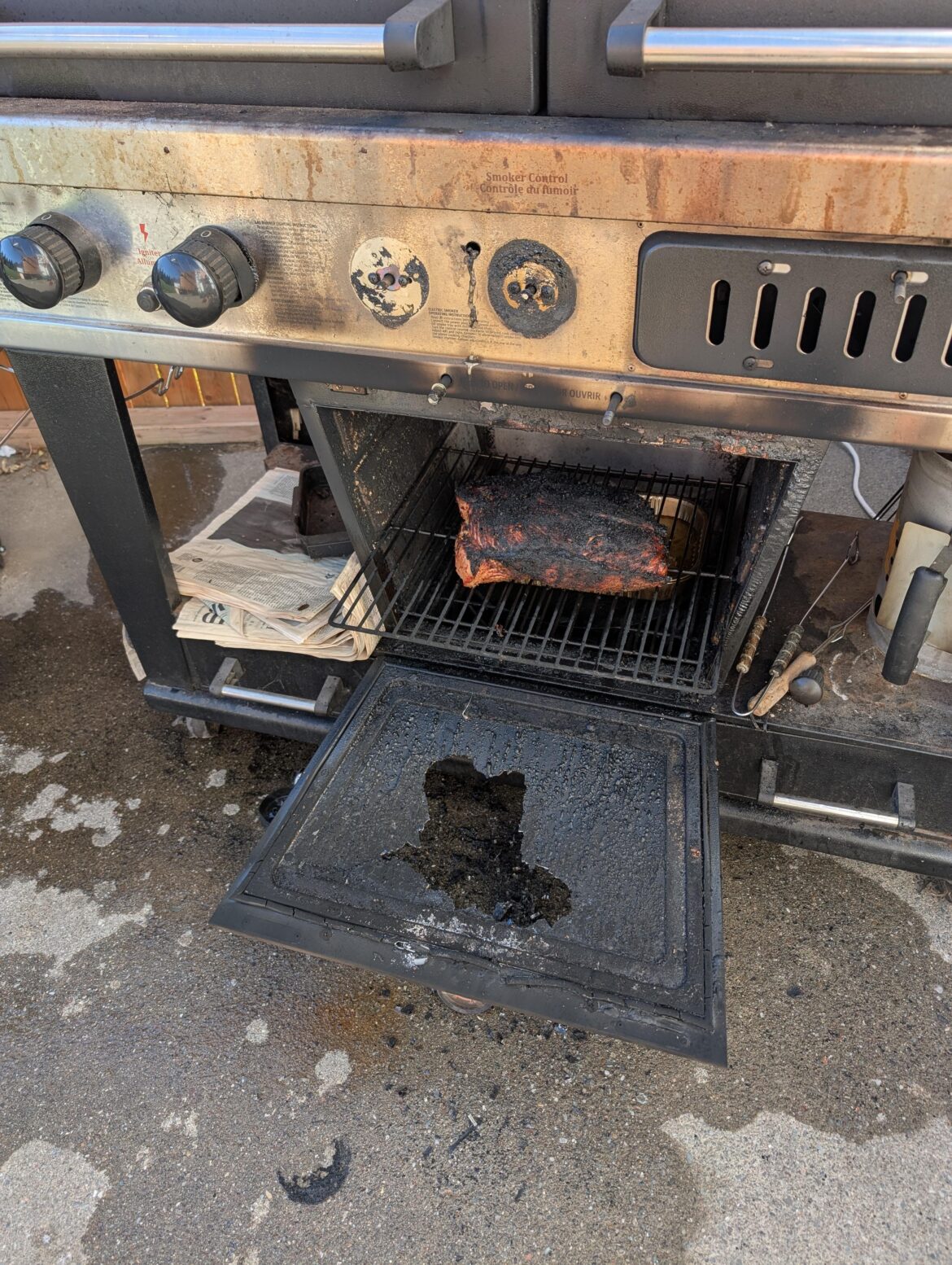 Goodbye pellet smoker