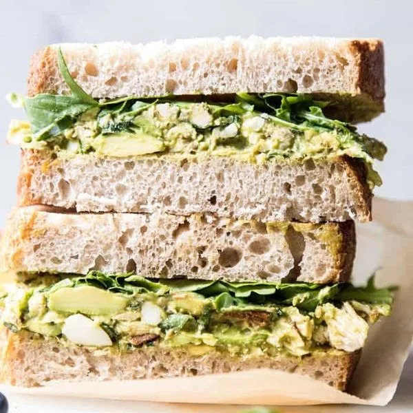 Mediterranean Avocado Chicken Salad | Forks & Foliage