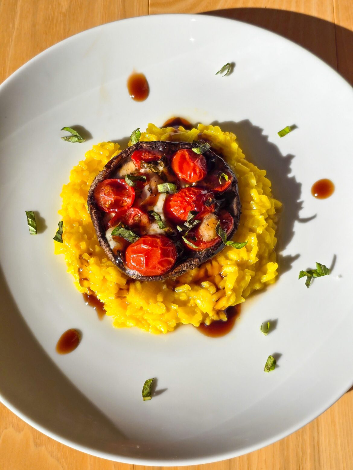 Italian themed meatless meal