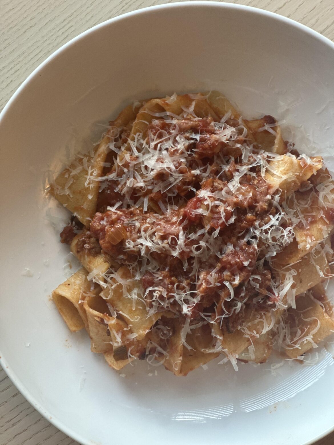 Pappardelle & Meat Sauce