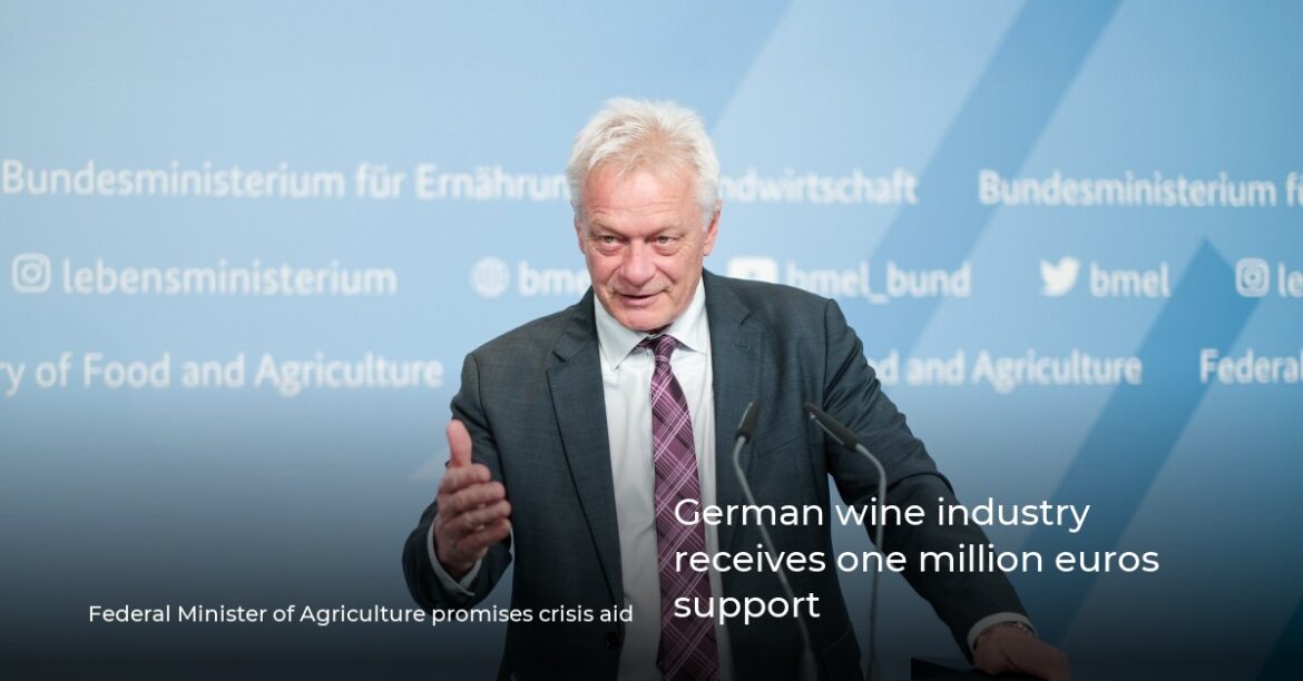 German wine industry receives one million euros support