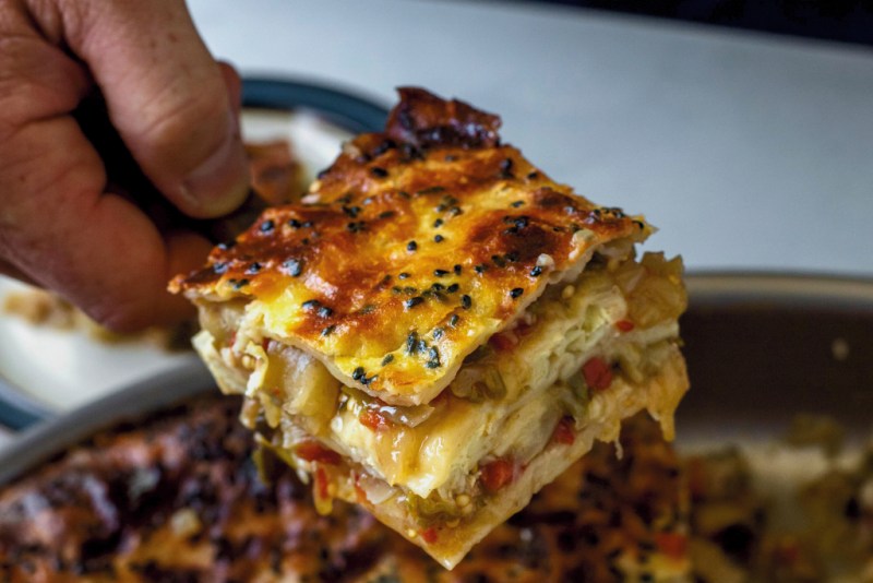 Turkish Eggplant Borek from Chef Scott Conant.