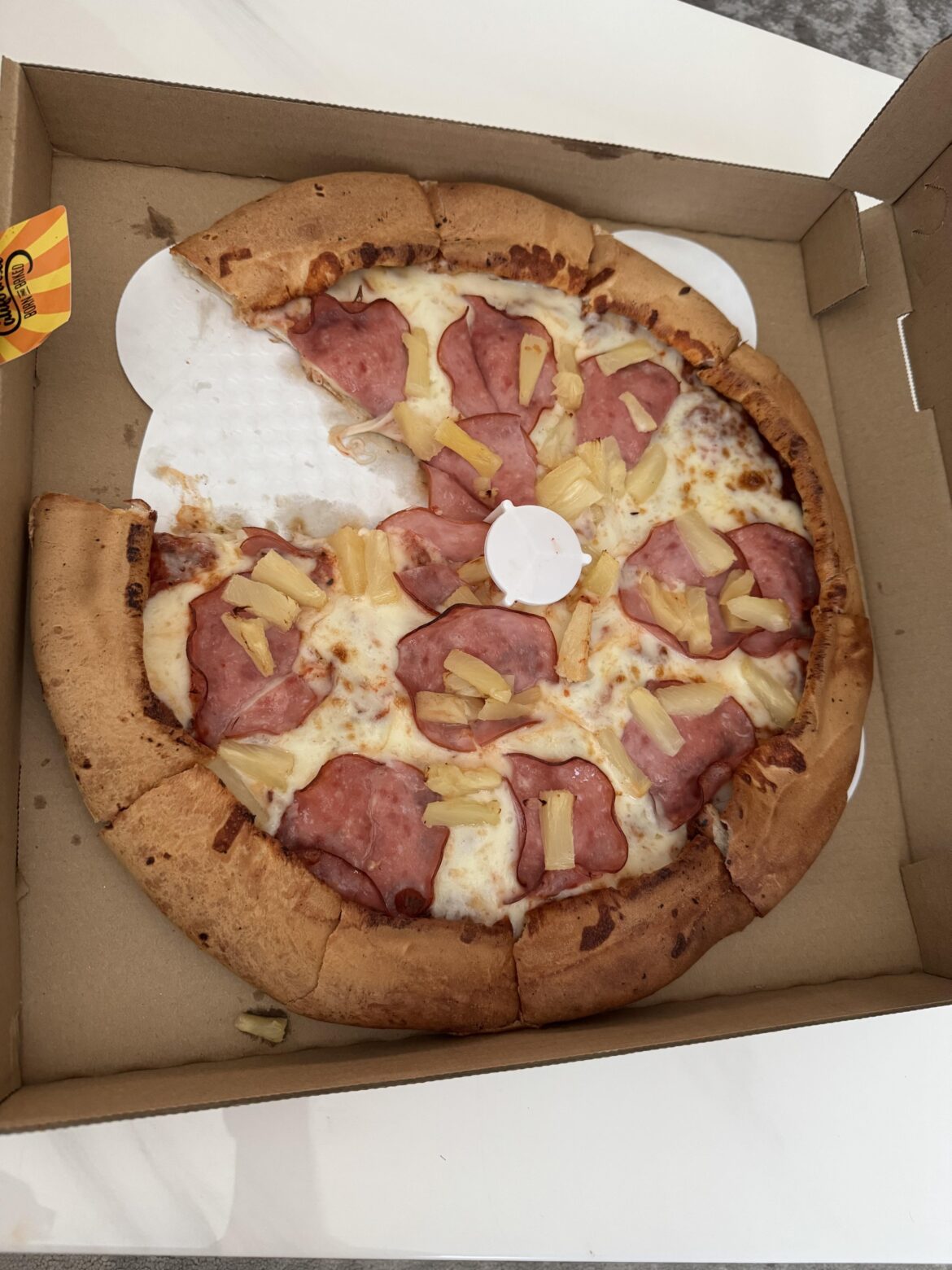 Never thought I'd be here.