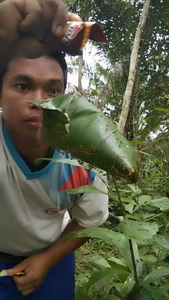 Food for the brave with added seasoning.