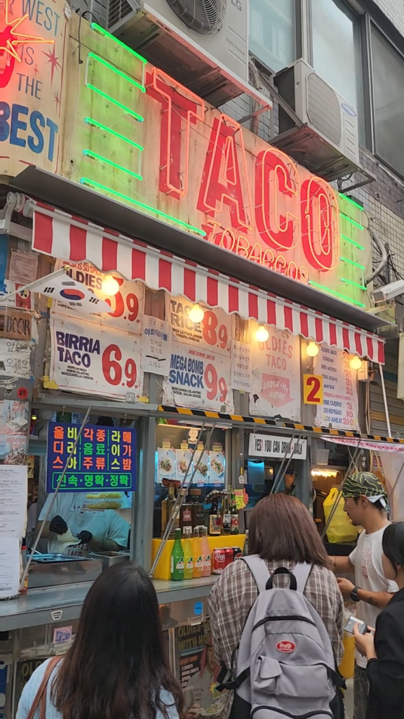 Taco store in SEOUL