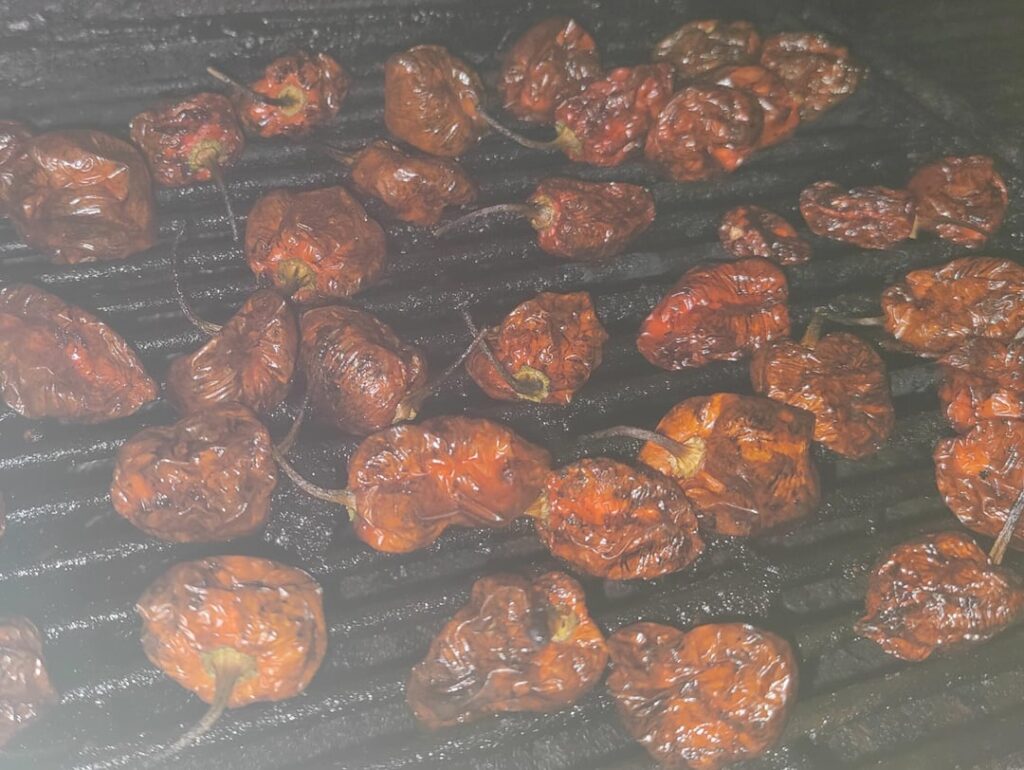 Smoked peppers