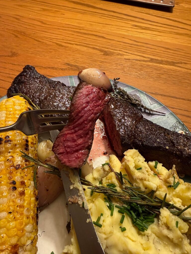 My first Denver steak