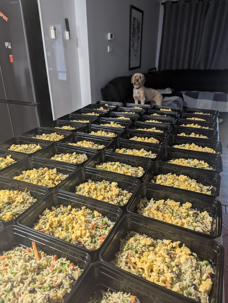 Human Kibble prep done and dusted