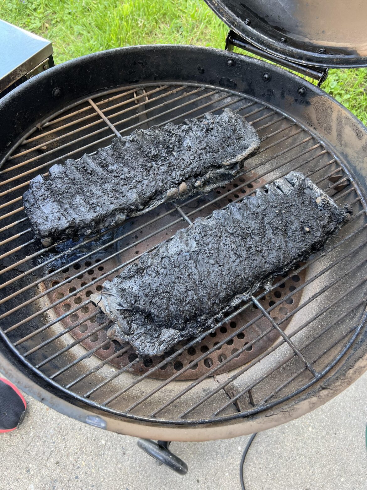 First time smoking ribs