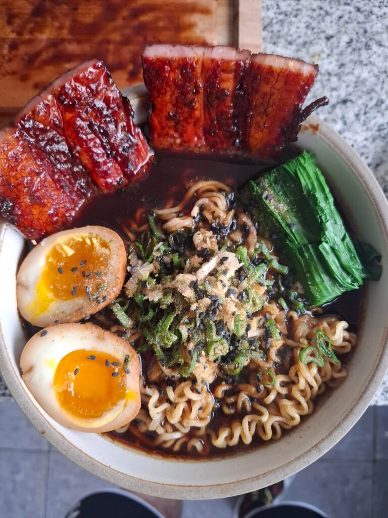 My two first homemade ramen