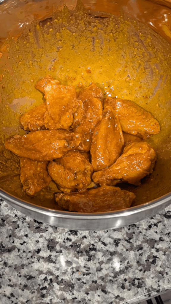 First Time Making Wings