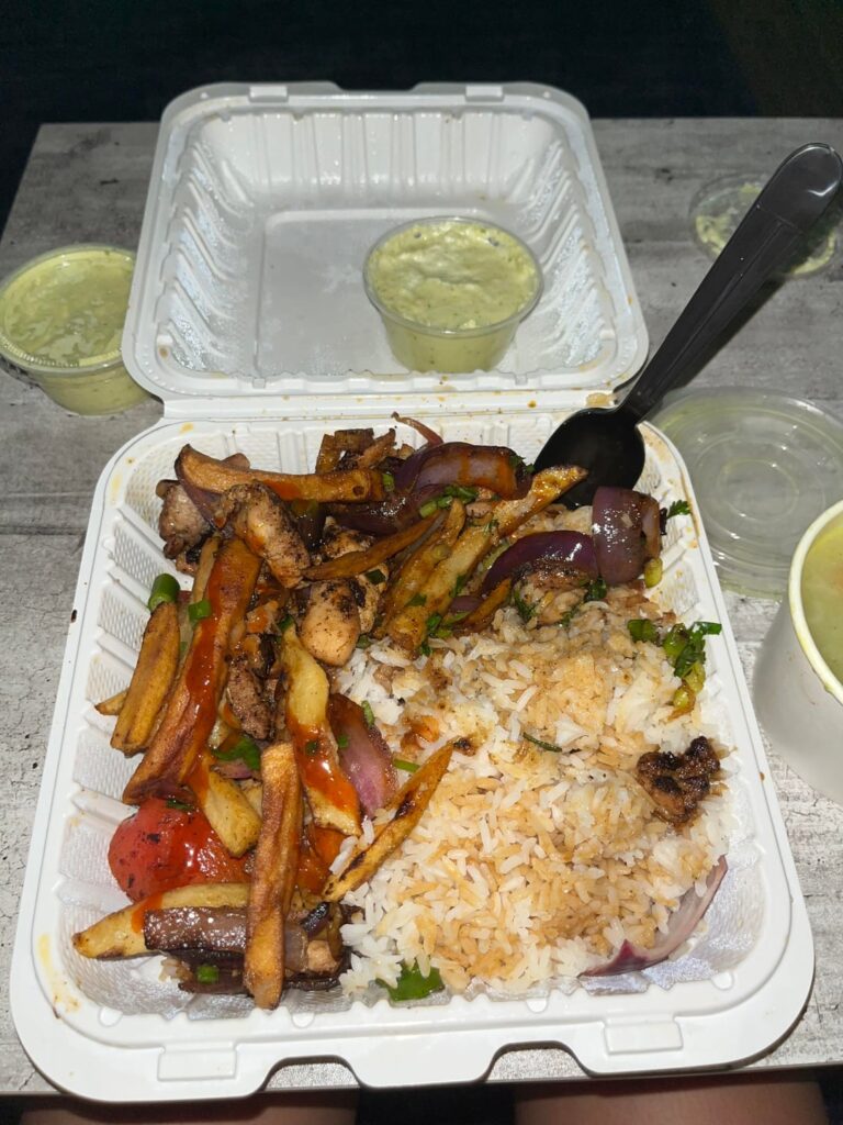 Estimates for Peruvian food?