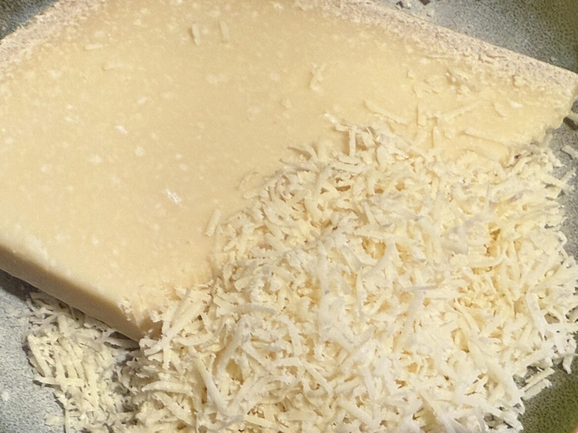 Some 24 month parmigiano reggiano, a staple.